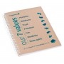 A5 kraft wire’o notebook (set of 25)