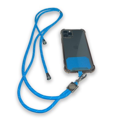 Phone holder lanyard in rPET